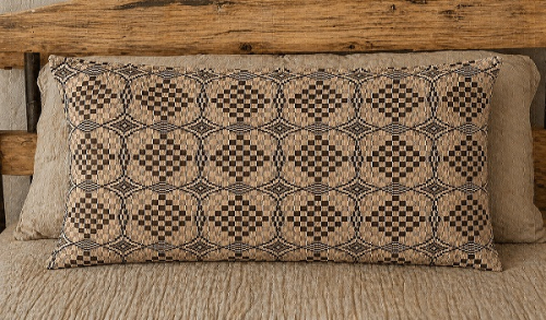 SHADOWBROOK CHOCOLATE/TAN SHAM 20X30